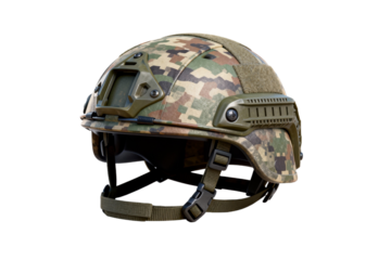 Camouflage Tactical Helmet for Military or Outdoor Use