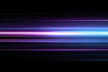 Abstract design with colorful horizontal light streaks against a dark background