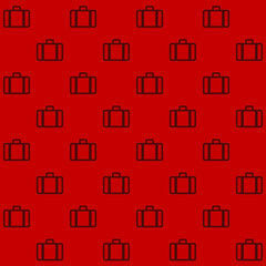 Brief Case Vector Seamless Pattern