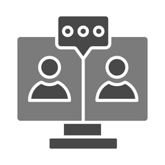 Online Meeting Icon