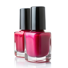 nail polish isolated on white
