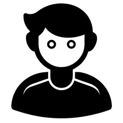 Boy isolated on white background Vector