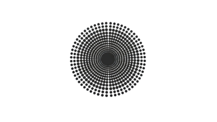 Concentric Dot Tunnel Illusion