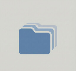 Structured file organization icon