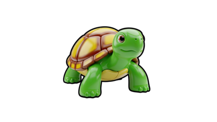 Cute Cartoon Turtle