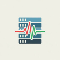 Server health monitoring icon