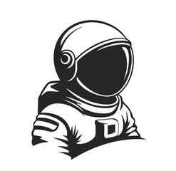 Astronaut Logo Vector illustration
