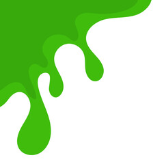 Obraz premium Liquid Melting Corner