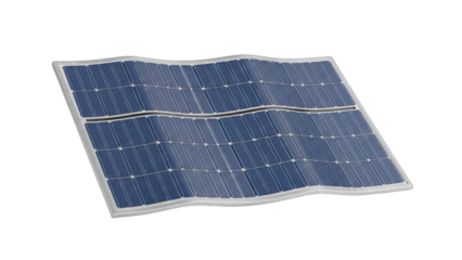 Curved Solar Panel Array