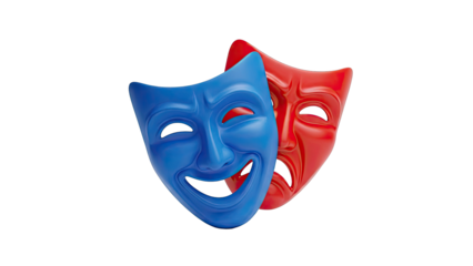 Comedy and Tragedy Theater Masks