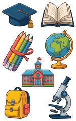 Stickers to Celebrate International Education Day 