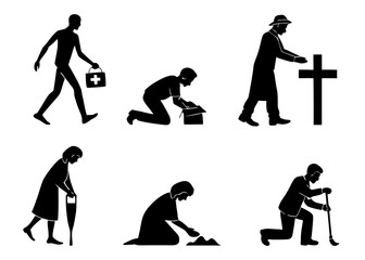 Stunning white sparks flying in dark space