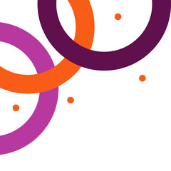 Business Geometric Corner Illustration