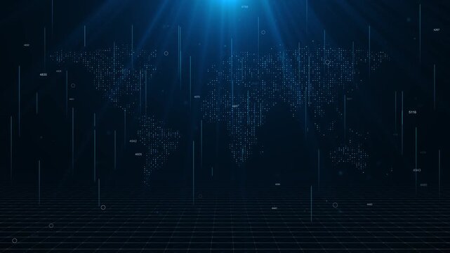 a dark background with a film strip border and white text stating a file name and abstract art high quality professional