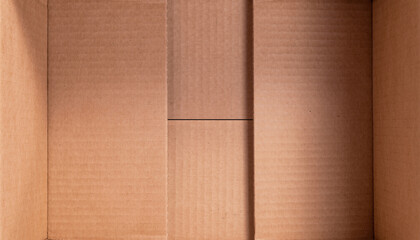 Cardboard Box Surface for Wallpaper Background.