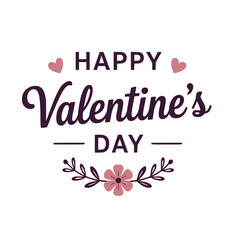 Obraz premium Happy Valentine's Day. Nostalgic Love Letter. Mail, letter or stationery theme. Vintage style postcard. Transparent background PNG version.