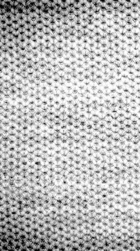 Abstract white knitted fabric texture animation for background and overlay.4K vertical video