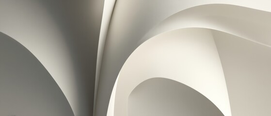 Subtle Abstract Background with Gentle Curves and Clean Lines for Fresh Aesthetic Appeal in Modern Design