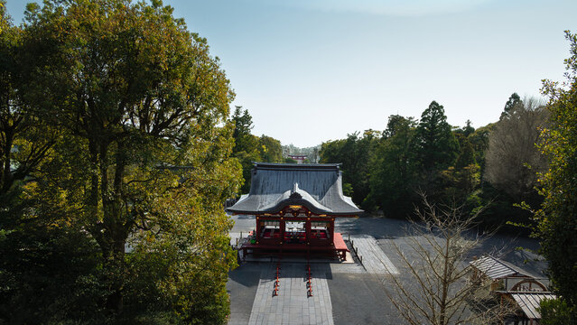 Tsurugaoka Hachimangu Shrine defines the historic city of Kamakura.