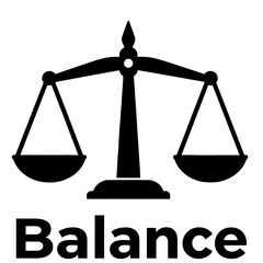 Vintage weighing scale with balance text