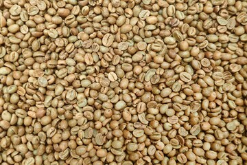 Close up of coffee beans for background