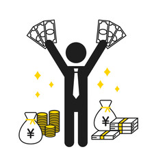 お金持ちのビジネスマン