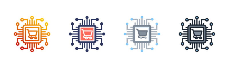 Shopping Multi Style Icon Set