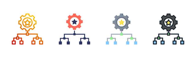 Expert System Multi Style Icon Set
