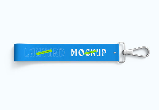 Editable Lanyard Mockup Design