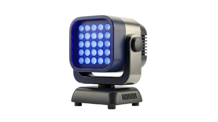 Modern LED Stage Lighting Fixture with Blue LEDs