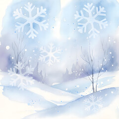 Microscopic View of a Perfect Hexagonal Snowflake - Extreme Close-up of Ice Crystal Structure on Blue Background