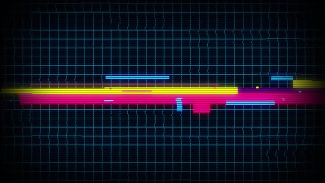 Digital Glitch Transition &ndash; Distorted Noise Shift 4K