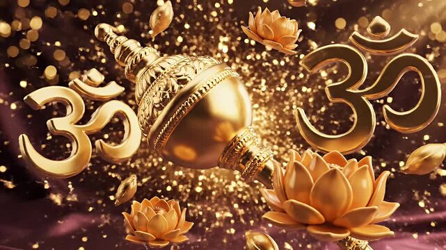 Hanuman Jayanti Luxury Symbolic Elements Floating Iconic Hindu Festival Visual