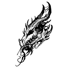 Neo Sigilism Tattoo Design Vector