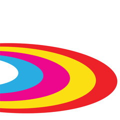 Make a Professional Rainbow Background Vector