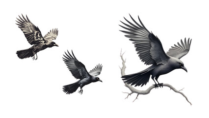 Fototapeta premium Black-headed eagle flying with wings spread, vector illustration of a wild bird representing freedom and nature.
