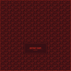 abstract pattern for unique design with dark red background