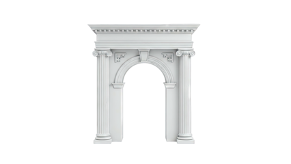 Classical Archway with Ionic Columns