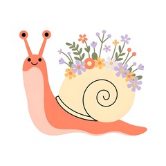 vector snail