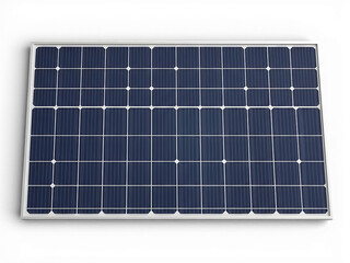 Efficient solar panel system for sustainable energy generation and eco-friendly solutions isolated on transparent background, isolated on white background