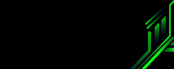 Abstract sport background with vibrant green diagonal shapes.