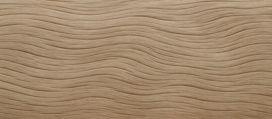 Wavy textured wooden surface with natural light brown tones