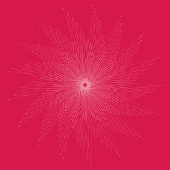 Red Abstract Spiral Energy Background