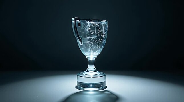 A thick glass jar compressing colorful smoke inside, symbolizing suppressed emotions and emotional pressure