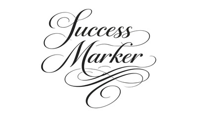 Success Maker Achievement Quote Typography Design &ndash; Success and Motivation Vector