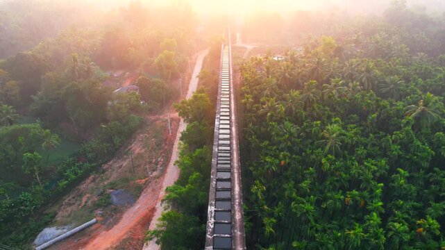 canal bridge, water bridge, Varahi canal