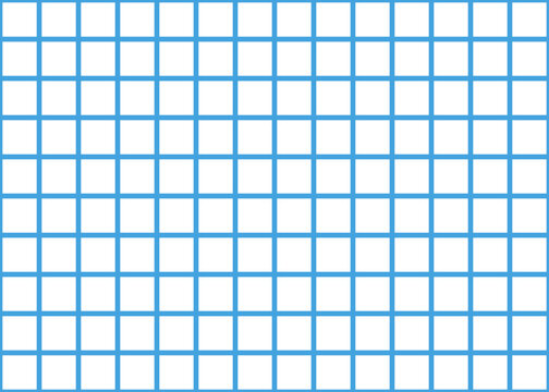 青色のさわやかなマス目の背景イラスト