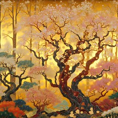 abstract floral background