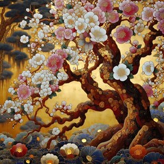 abstract floral background