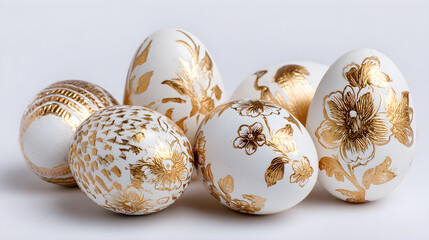 golden easter eggs